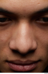 Nose Skin Man Asian Slim Studio photo references